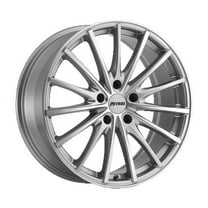 Petrol P3A 18X8 5X108 40Et 72.1Cb Silver W/ Machined Cut Face Wheel