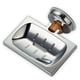 thumbnail image 5 of Advancent de esponja, estante de Metal para ducha, fregadero de cocina, bandeja de almacenamiento para bañera, soporte montable, soporte de No.01 2Conjunto, 5 of 6