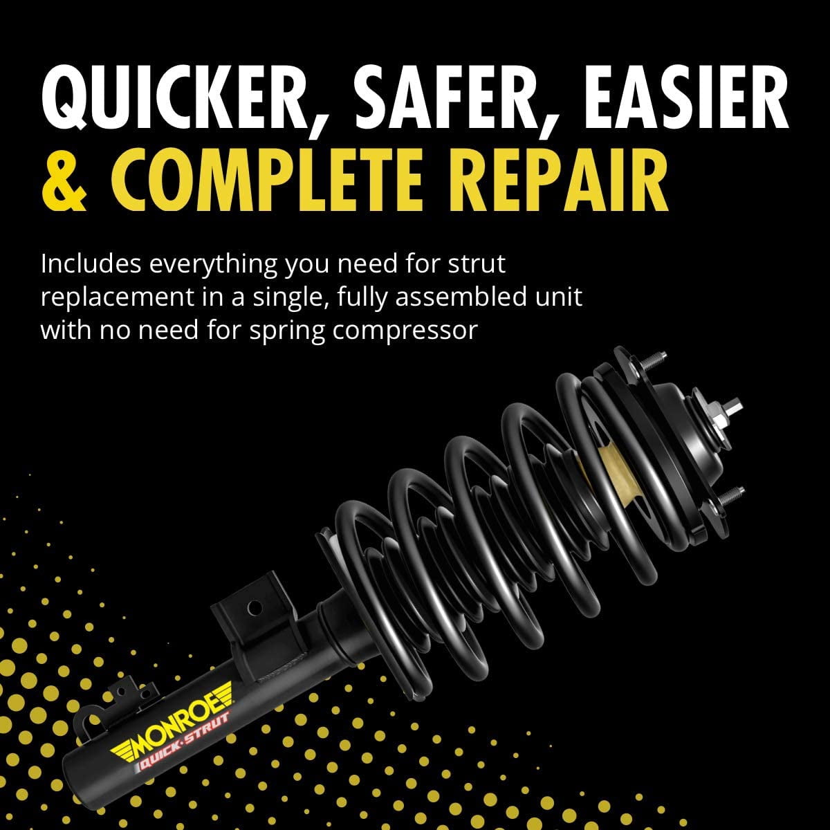 Suspension Strut and Coil Spring Assembly Fits select: 2011-2013 KIA SORENTO