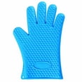 thumbnail image 1 of Under 10 Oven Mitts Silicone Five Finger Gloves Silicone Gloves for Oven Microwave Extraction Super Long Silicone Oven Gloves Heat Pan Pad Heart Pattern, 1 of 9