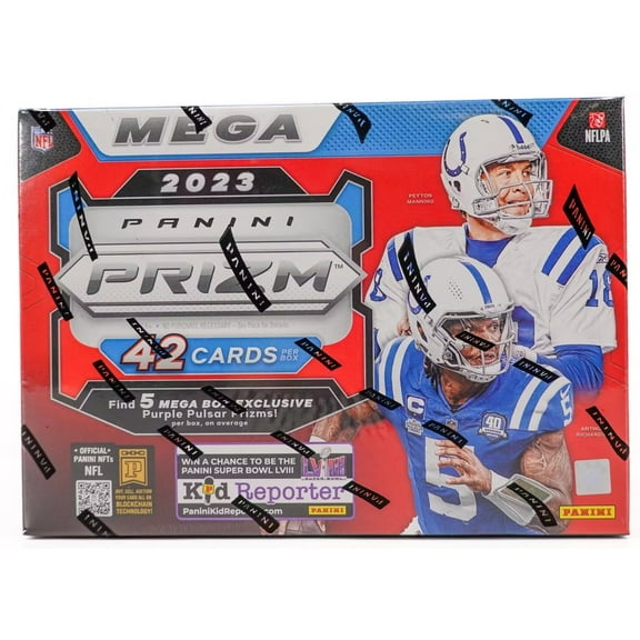 2023 Panini Prizm Football Hobby Mega Box (Purple Pulsar Prizms!)
