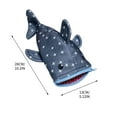 thumbnail image 2 of Eoozwa Shark Small Pencil Case, Large Capacity Pencil Pouch Coin Purse Zipper Pencil Holder Box Marker Organizer Pen Bag, Cute Pencils Special Office Animal Stationery Supplies Bags For Women, 2 of 9