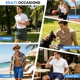 thumbnail image 5 of Pepypepy Quick-Dry Gym Shorts for Men with Zipper Pocket, Athletic Workout Shorts, Size S-XXL, 5 of 6