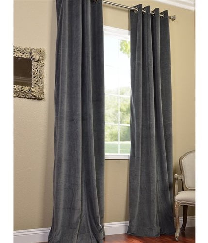 Signature Grommet Grey 108 Inch, Curtains 108 Inch Length