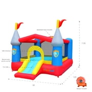 Bounceland Kiddie Castle Bounce House with Hoop