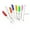 Multicolor, variant on Acrylic Paint Markers 7 Colors Watercolor Pen Marker Pen Doodle Pen Washable DIY Album Pen 7ml for Rock Painting,Stone,Ceramic,Glass,Wood,Tire,Fabric,Metal,Canvas