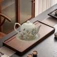 thumbnail image 1 of Juego de 2 uds tetera floral perfecl con platillo jarra de café jarra de leche hervidor de agua para té, 1 of 8