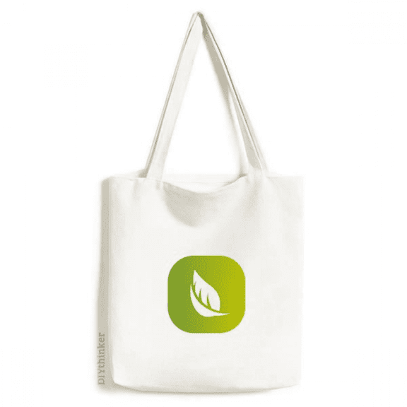 Salvage Circulation Greening Icon Tote Canvas Bag Shopping Satchel Casual Handbag