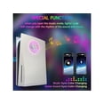 thumbnail image 2 of Cover Plates with RGB Light Strip for Playstation 5 Disc Version and Cooling Vent, PS5 Faceplate PS5 Accessories Bundle Console Skin Shell Custom with 400+ Effects LED Lights Ring, 2 of 7