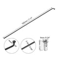 thumbnail image 3 of Unique Bargains 40 Pcs Bicycle Steel Spokes 13G Bike Spoke with Nipples for Most Bicycle Black-182mm, 3 of 7