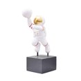 thumbnail image 1 of xiaxaixu Space Man Shaped Resin Statue, Non-slip Free-standing DIY Sculpture, 1 of 9