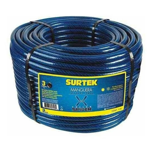 Manguera Spider 3/4 Pulgadas Rollo 100m Surtek M34S100