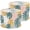 Color 3, variant on Lamp Shades Set of 2 Tropical jungle plants Palm leaves Floral exotic hawaiian 13" x 13" x 10" Lampshade for Table Lamps Floor Lamps Lamp Shade Replacement Easy Assembly Required