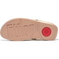 thumbnail image 5 of FITFLOP Women's Lulu Leather Toepost, Color: Platino, Size: 8.5 (I88-675-065), 5 of 5