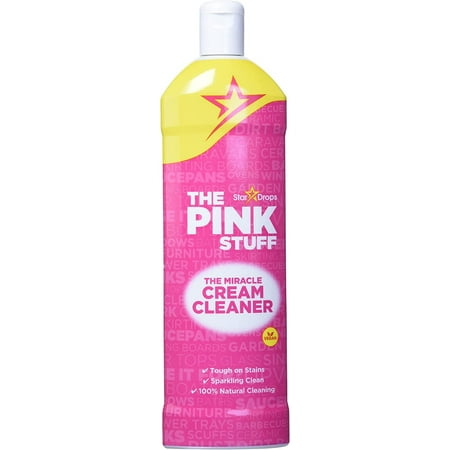 The Pink Stuff Stardrops Miracle Cream Cleaner, 16.91 Fl Oz