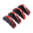thumbnail image 2 of Difusor de labios para parachoques trasero inferior de coche, 4 unidades, duradero, premium, de alto rendimiento Estilo B, 2 of 8