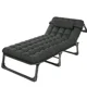 thumbnail image 2 of Cama De Camping cama plegable portátil 3 engranajes ajustable iluminado De Camping plegable doble uso lona cuna plegable De Metal, 2 of 4