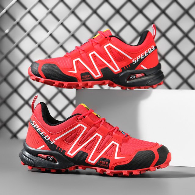 Calzado de camping para hombre, zapatillas de senderismo resistentes al desgaste, fáciles de limpiar para deportes al aire libre FLhrweasw Nuevo
