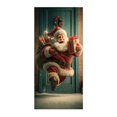 thumbnail image 2 of 2025 Christmas and Halloween Front Door Decoration,Dreamy Door Curtains Christmas Outdoor Cover Elastic Fabric,Christma and Halloween Front Door Cover, Holiday Decor for Home Outdoor Indoor Ornament, 2 of 6