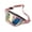 Pink, variant on Transparent Waist Bag Waterproof Mini Fanny Pack Iridescent Belt Bag with Adjustable Strap for Women Men Travel Fitness Outdoor Use