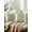 Green, Beige, Cream, variant on Outdoor Pillows Waterproof, Pink Throw Pillows with Inserts Included, Farmhouse Striped Vertical Art Modern Indoor Outdoor Decorative Lumbar Pillow for Bed/Couch/Patio 12"x20", 1Pcs