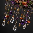 thumbnail image 4 of Halloween Witch Hat Acrylic Crystal Suncatchers for Windows, Wind Chime Hanging Ornament Light Catching Holiday Decor for Balcony Window Porch Garden Indoor Outdoor Halloween Party Home Wall, 4 of 6
