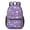 Unicorn and Lollipop, variant on Unicorn Cat and Star Purple Pattern 17" School Backpacks for Teens,Waterproof Oxford Fabric,S-Shape Padded Straps for School,Travel,Hiking,Camping