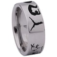 thumbnail image 3 of Yoga Style 3 Tungsten Carbide Ring, 3 of 9