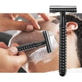 thumbnail image 3 of Maquinilla de Afeitar de Seguridad Premium Sunnimix Mango Largo Doble Filo, 3 of 8