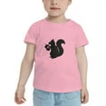 thumbnail image 2 of Squirrel Funny Toddler T Shirts for Boys Girls (Pink, Youth XL), 2 of 5