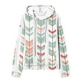 thumbnail image 4 of skpabo Zip Up Hoodies for Women Fashion Floral Print Sweatshirts Long Sleeve Hooded Pullover Top Soft Stretchable Comfortable Plus Size Outerwear with Pockets S-3XL, 4 of 6