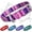 Pretty in Pink, variant on Waterproof Dog Collar, Washable Quick Dry Collar with Metal Buckle, Teal-M 1"