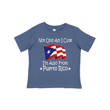 

Inktastic Cute Puerto Rico Pride Gift Toddler Boy or Toddler Girl T-Shirt