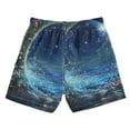 thumbnail image 7 of FORMRS Boys Swim Trunks Quick Dry Mesh Liner Boardshorts Sizes XS-XL, Floral Occean, 7 of 7
