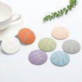 thumbnail image 4 of kurtrusly 4pcs Mute Door Rear Wall Crash Waterproof Anti-Collision Adhesive Pad Basketball Style 5cm, 4 of 8