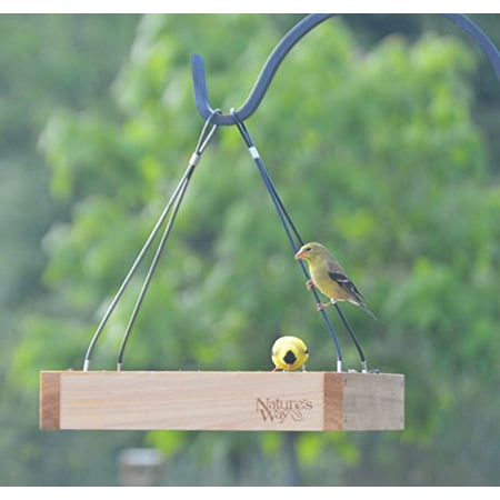 Natures Way Bird Products Cwf3 Tray Bird Feeder Cedar Walmart Canada