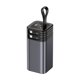 thumbnail image 1 of Carcasa de fuente de alimentación Seitruly para exteriores con luz de emergencia incorporada para 4680 celdas de batería LCD Digital Negro, 1 of 6