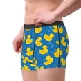 thumbnail image 2 of Fotbe Rubber Duck Men’s Total Support Pouch Boxer Briefs, X-Temp Cooling, Moisture-Wicking Underwear, Regular, Long-leg and Trunk-XX-Large, 2 of 6