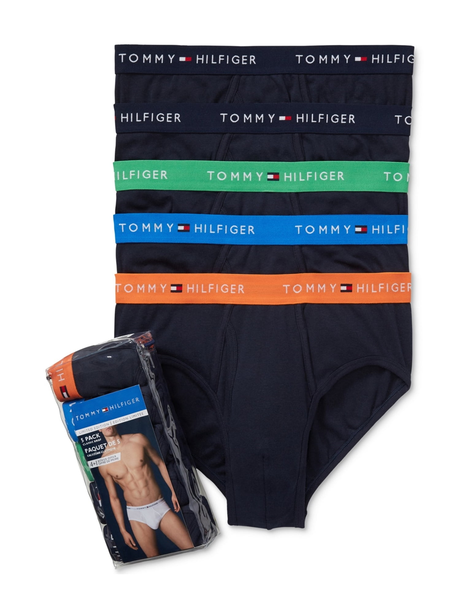Tommy Hilfiger Tommy Hilfiger Mens 5pk Cotton Underwear Briefs