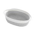 thumbnail image 1 of Cesta de cuerda de algodón, cesta para estante, cesta para escritorio, cesta para guardar artículos diversos para juguetes de bebé y perro. gris, 1 of 9