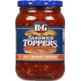 thumbnail image 3 of B&G Peppers Hot Chopped Sandwich Toppers 16 Oz Jar, 3 of 4