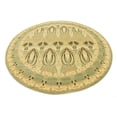 thumbnail image 2 of Unique Loom Edinburgh Border Design Rug 8' x 8' Round Light Green/Beige, 2 of 2