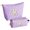 Purple, variant on Sm:)e Personalized Initial Makeup Bag, Cosmetic Bag for Teen Girls and Women, Toiletry Bags for Travel Holiday Birthday,2 Pack (A, Pink)