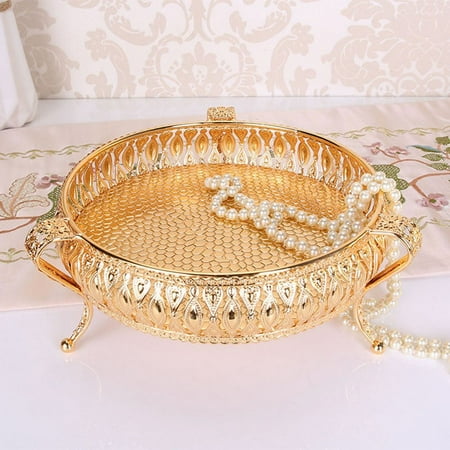 

Home Drinks Tray Creative Vintage Fruit Plate Multi-function Snack Storage Box