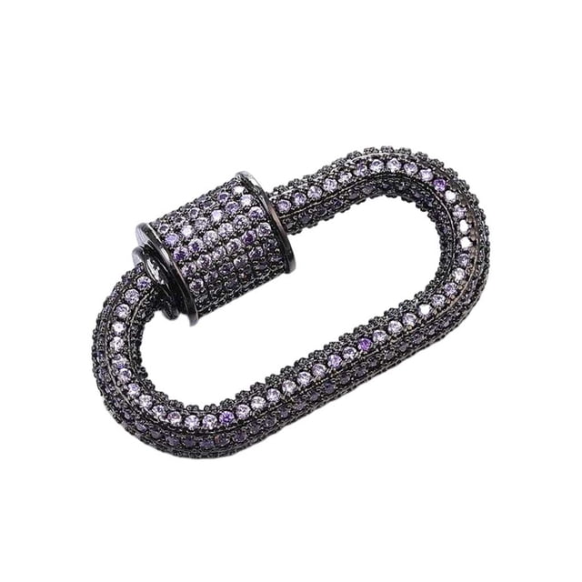 Broche de diamantes de imitación Billuyoard Almacenamiento y organización del hogar Color Púrpura claro