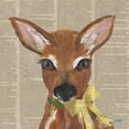 thumbnail image 2 of DeRice, Julie 20x20 White Modern Wood Framed Museum Art Print Titled - Holiday Animal II, 2 of 4