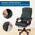 thumbnail image 3 of Office Chair Cover Stretchable Chair Cover for Office Chair Computer Chair Cover Office Chair Cover High Back, 3 of 7