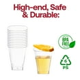 thumbnail image 4 of Smarty 8 oz. Clear Square Plastic Cup 336ct, 4 of 6