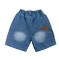 thumbnail image 6 of Boys Jean Shorts Fashion Half Pants Denim Shorts With Pocket Boys Fashion Kids 3-4 Years Boy Clothes Cute&nbsp;Boy&nbsp;Clothing, 6 of 9