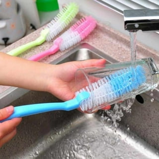 Disposable Brush Pot Dishwashing Brush Washing Pot Brush Cup